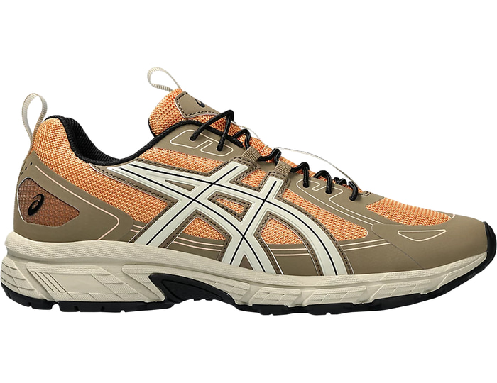 Asics Gel Venture 6 sneaker oranje, wit en groen
