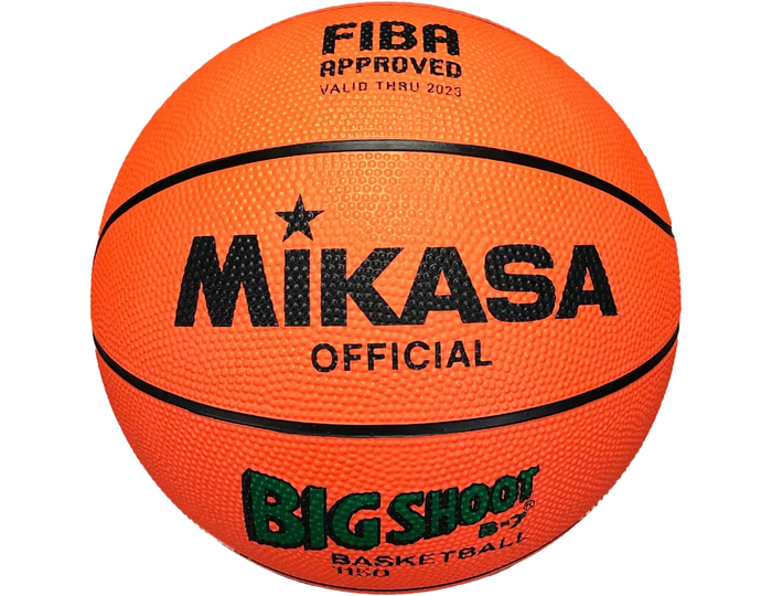 MIKASA  Big Shoot B-7 Fiba Approved Ballon D'entra&icirc;nement Orange