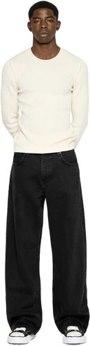 Burocs Vito Baggy Fit Jeans Jeans Black — foto 3
