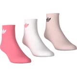 adidas Originals Mid Ankle 3er Pack Calcetines Rojo