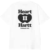 Carhartt WIP Heart II Hartt Camiseta de manga corta Blanco