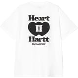 Carhartt WIP Heart II Hartt Camiseta de manga corta Blanco