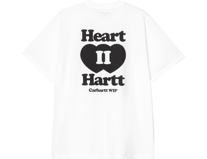 Carhartt Wip White Heart Ii Hartt T-Shirt Medium