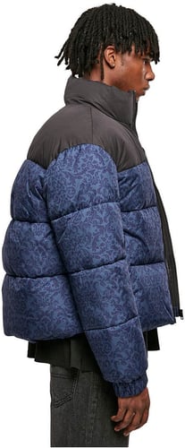 Urban Classic AOP Retro Puffer Chaqueta Azul — foto 7