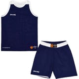 Spalding Conjunto de camiseta Azul