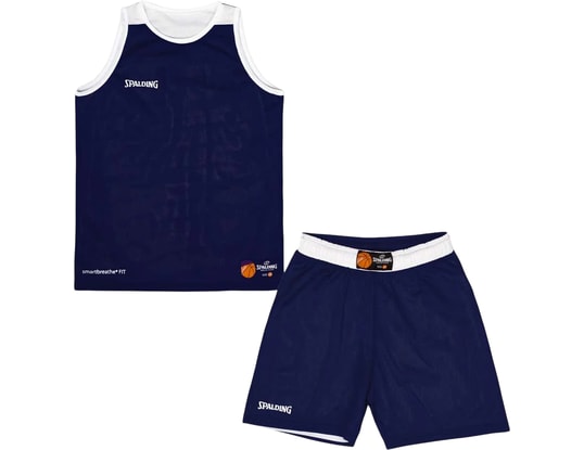 Product gallery, 1 of 2, Spalding Double Face Jersey Set Blue