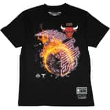 Mitchell and Ness Chicago Bulls HWC Blaze Camiseta de manga corta Negro