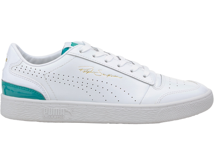 Puma Ralph Sampslo Patent Met Sneaker Damen Weiß F002 - 373940