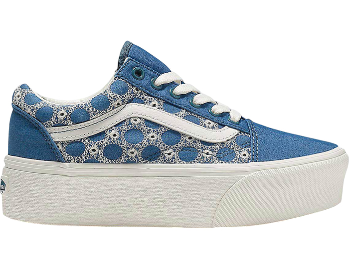 Vans Old Skool damessneaker blauw