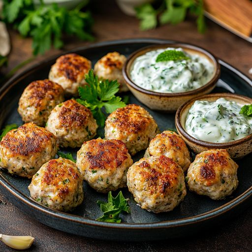 Greek Chicken Meatballs
