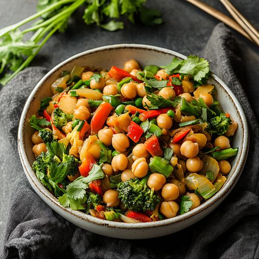 Chickpea Stir-Fry