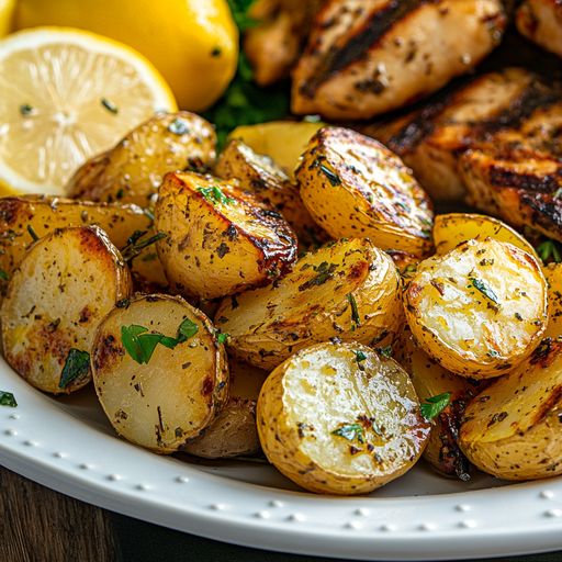 Greek Lemon Potatoes
