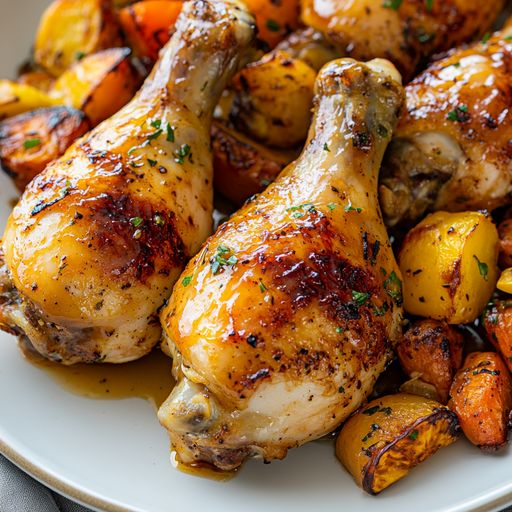 Honey Baked Chicken Drumsticks