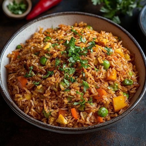 Veggie Schezwan Fried Rice