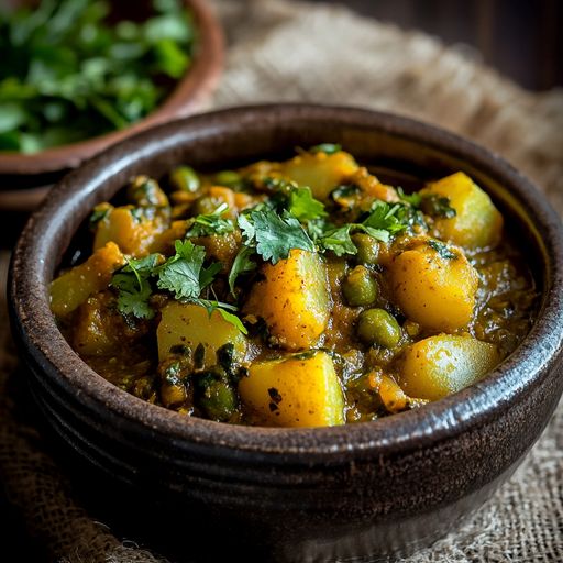 Aloo Methi Matar