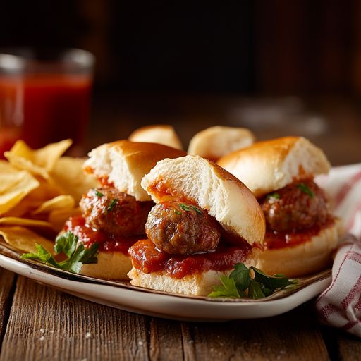 Mini Meatball Sliders