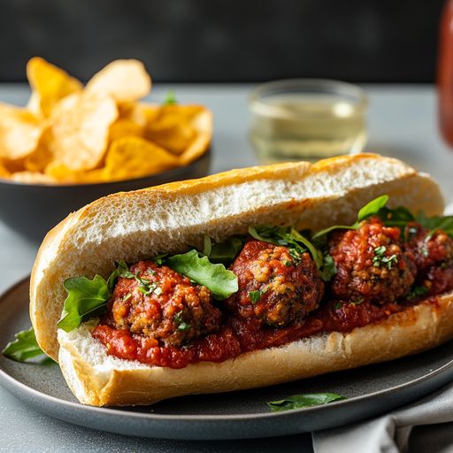 Impossible Meatball Subs