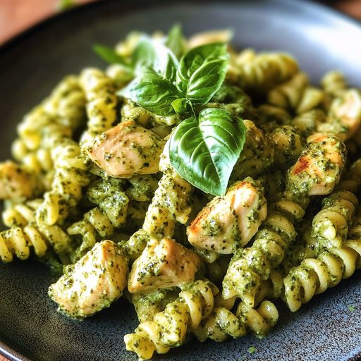 Pesto Pasta with Chicken
