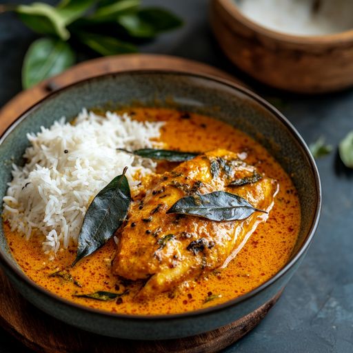 Kerala Fish Curry with Coconut Milk