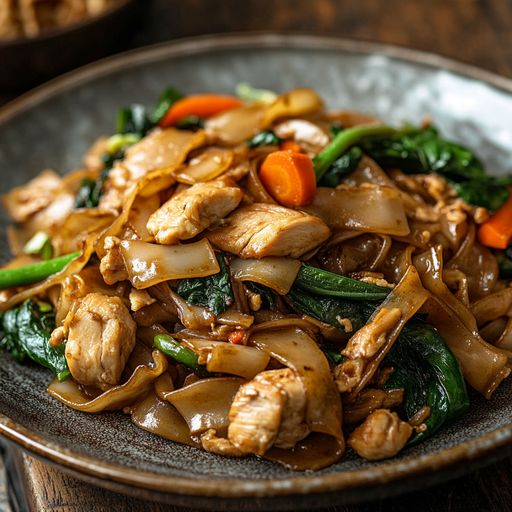 Pad See Ew with Chicken