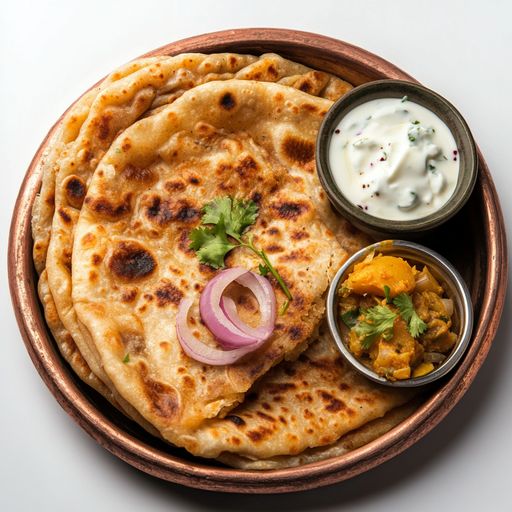 Aloo Pyaaz Paratha