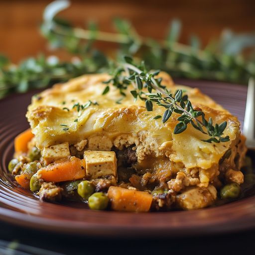 Gluten Free Cottage Pie with Tofu