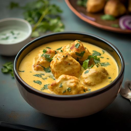 Punjabi Kadhi Pakode