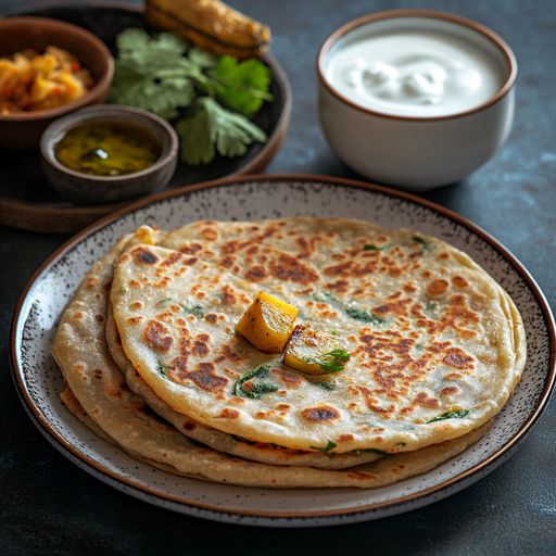 Aloo Methi Paratha