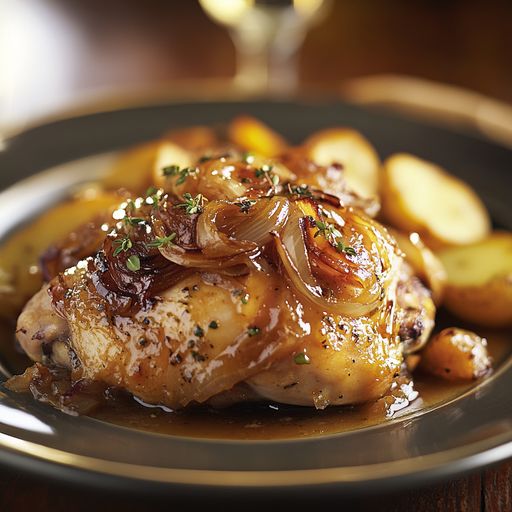 French Onion Chicken Thighs