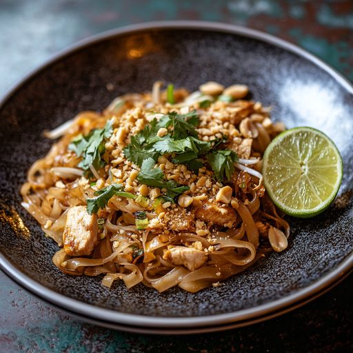 Pad Thai with Chicken