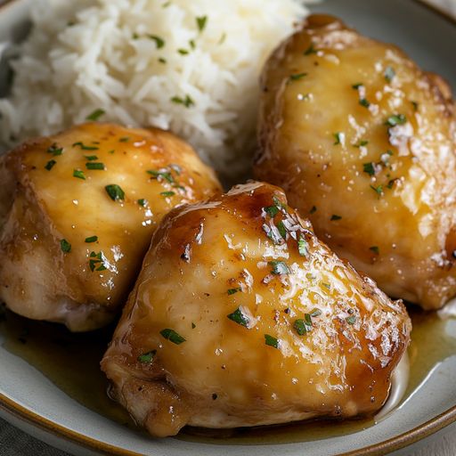 Sticky Honey Lemon Chicken
