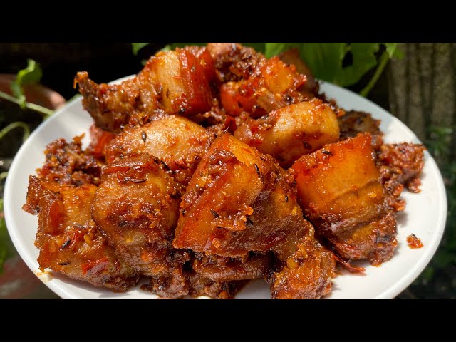 Beef curry homestyle, Naga pork curry, pork ribs,