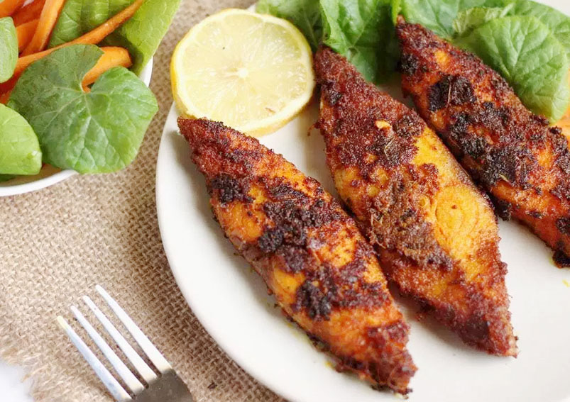 Spicy fish fry