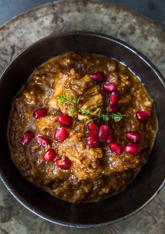 Persian Pomegranate Chicken
