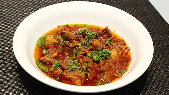 Tomato Gosht (mutton) curry