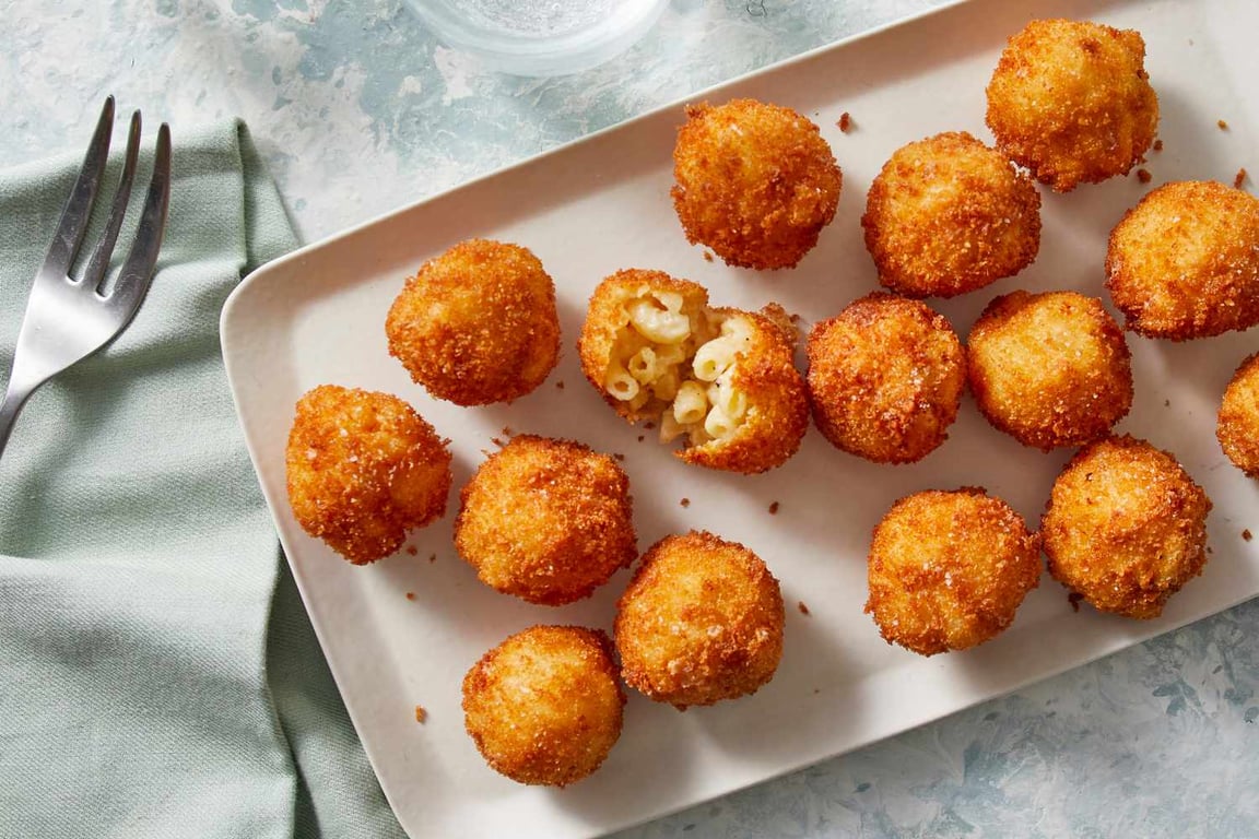 Mac & cheese bites