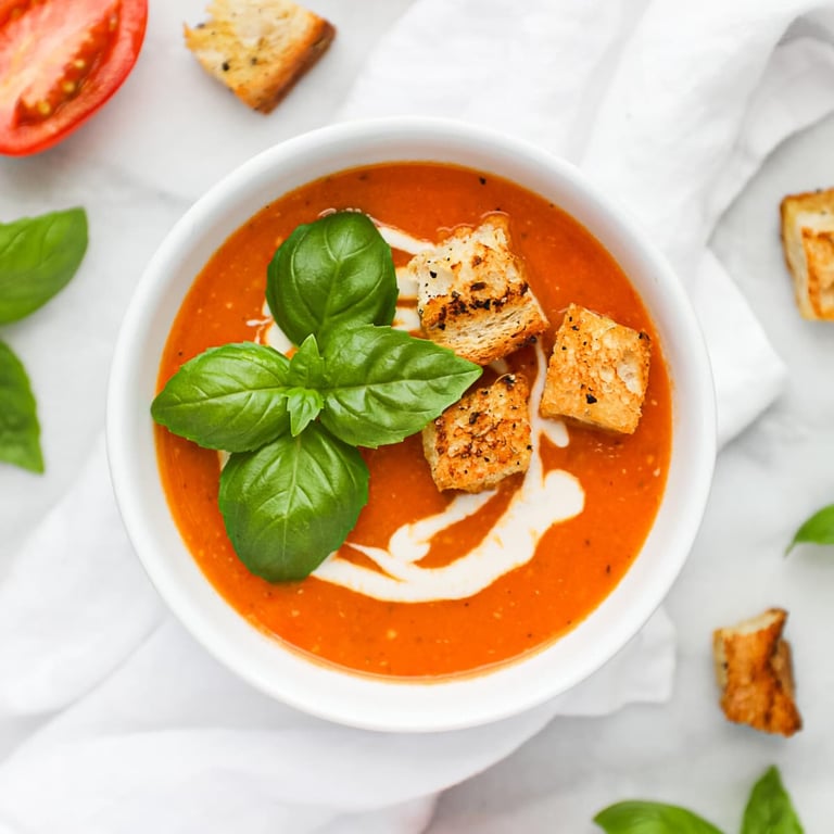 Creamy tomato soup