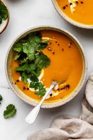 Coconut Curry Squash and Sweet Potato Soup