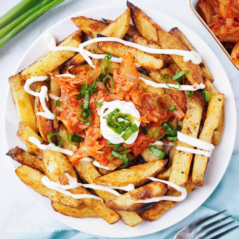 Kimchi Polenta Fries