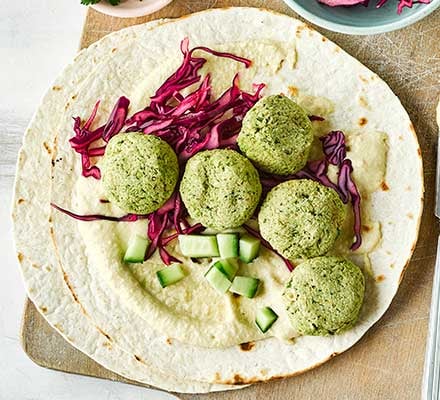 Truffle Edamame Falafel