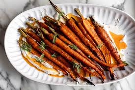 Honey Roasted carrots and whipped ricotta toast