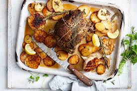 Rosebeef and potatoes