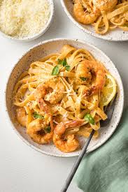 Blackened Shrimp Fettuccine Alfredo