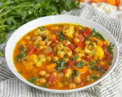 Curried chickpea stew