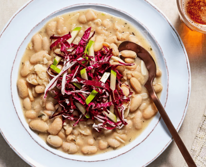 White bean stew