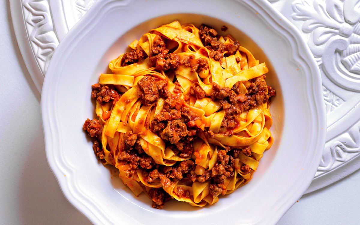 Tagiatelle bolognese