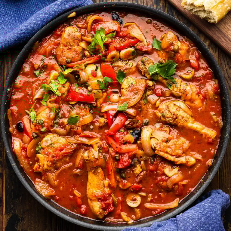 Chicken cacciatore