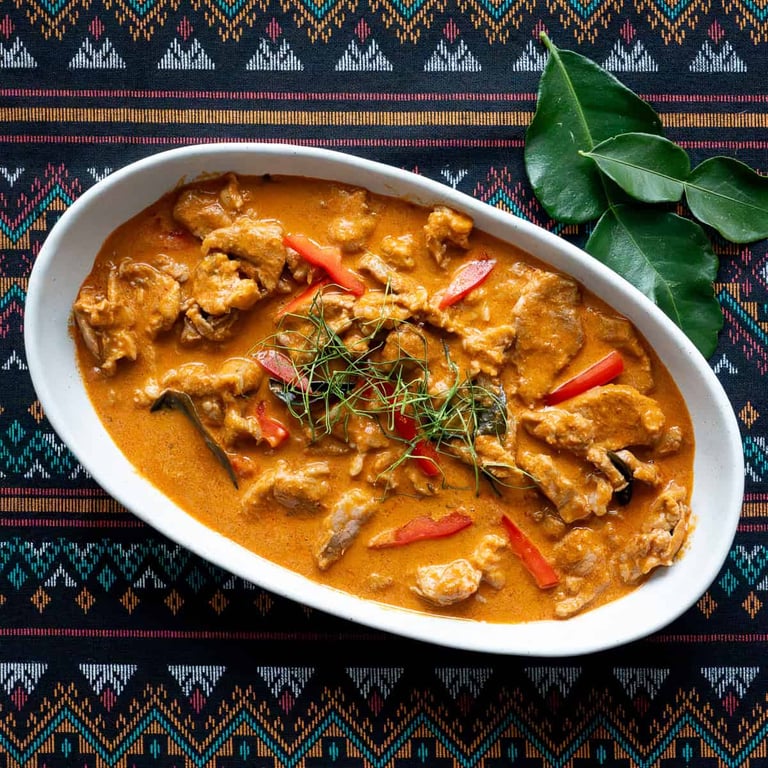 Chicken Panang curry