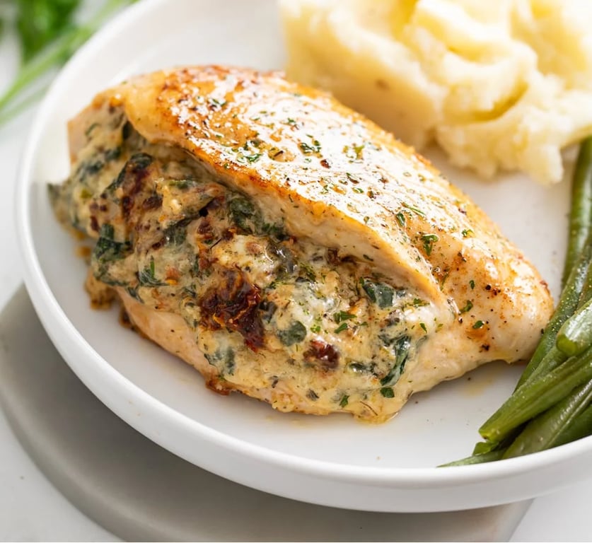 Stuffed chicken breast