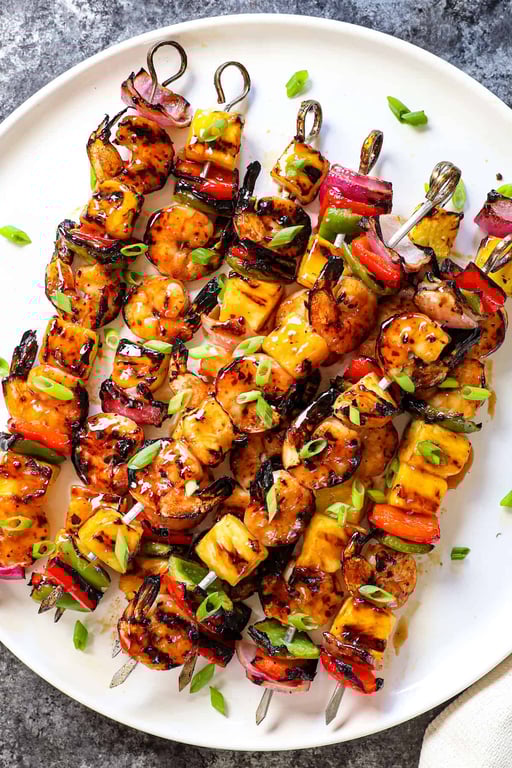 Shrimp kabobs